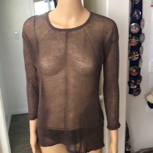 Design history fishnet top